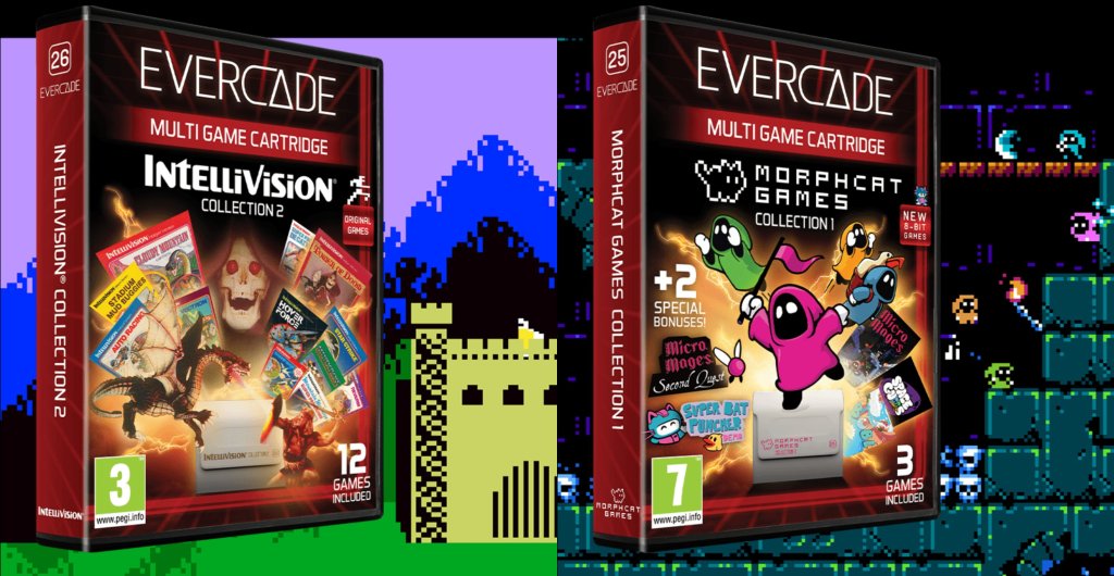 News: Evercade Announces Intellivision Collection 2 and Morphcat Games Collection 1, Due May 2022