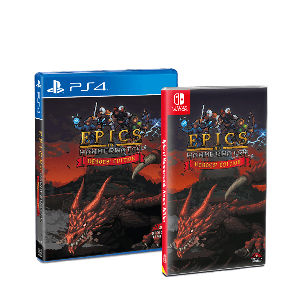 News: Epics of Hammerwatch: Heroes’ Collection (PS4/Switch) – Strictly Limited Physical&nbsp;Editions