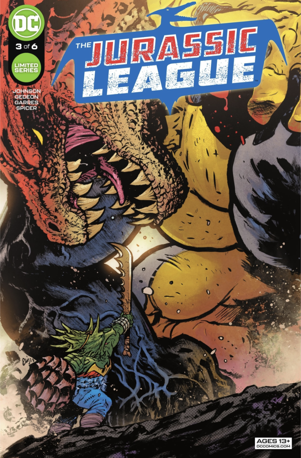 Comic Book Review: Jurassic League #3&nbsp;(2022)