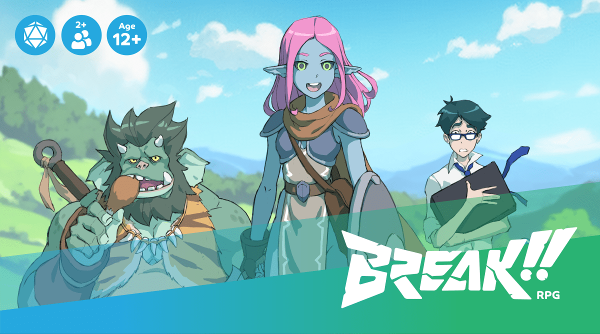 Kickstarter Spotlight: BREAK!! – An Anime and Video Game-inspired TTRPG ...