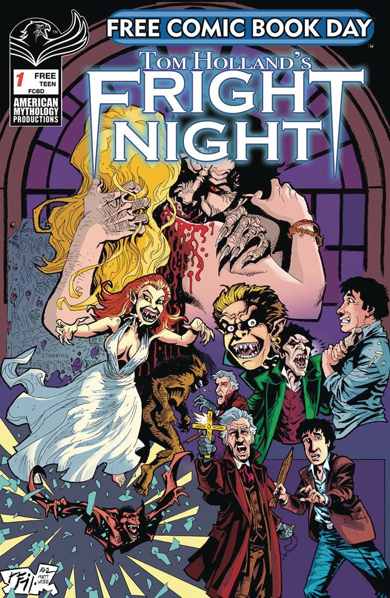 Comic Book Review: Tom Holland’s Fright Night #1 – Free Comic Book Day 2023&nbsp;Edition