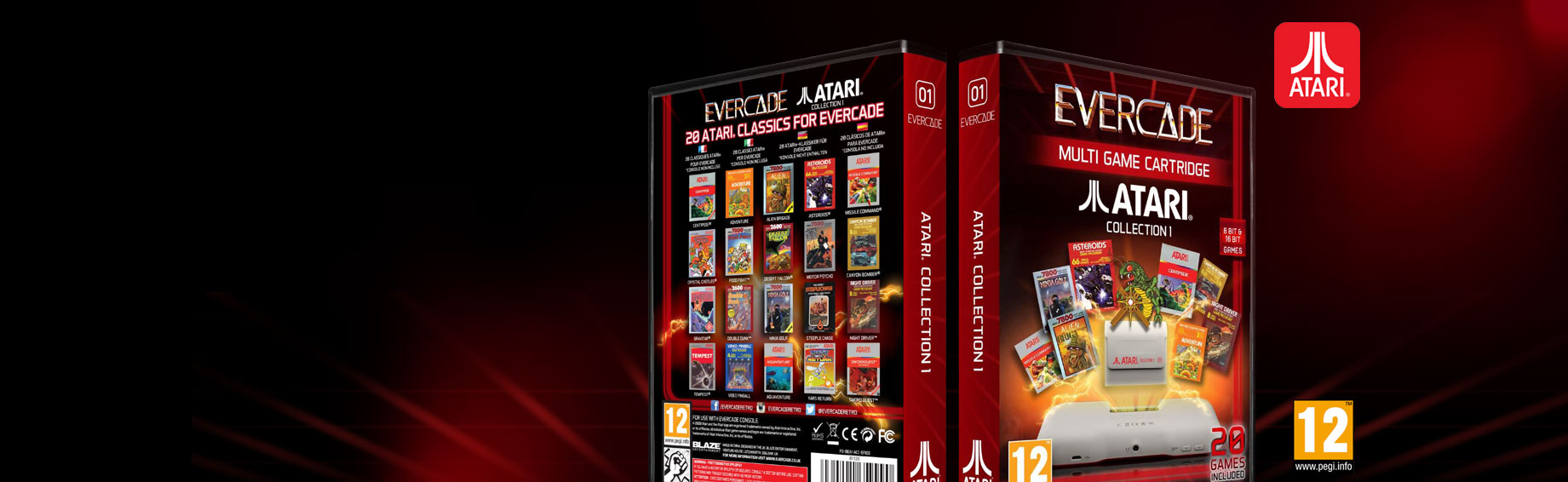 Review: Atari Collection 1 (Evercade Cartridge 01) – MLGG: Pop Culture ...