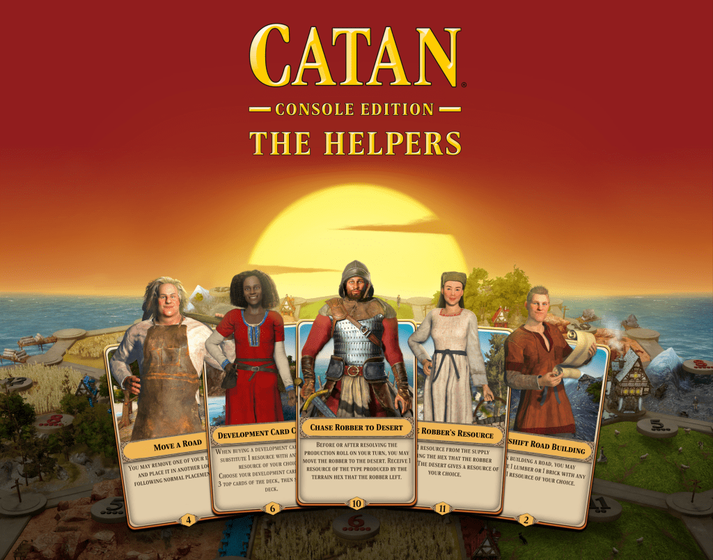 Video Game DLC Review: Catan: Console Edition – The&nbsp;Helpers