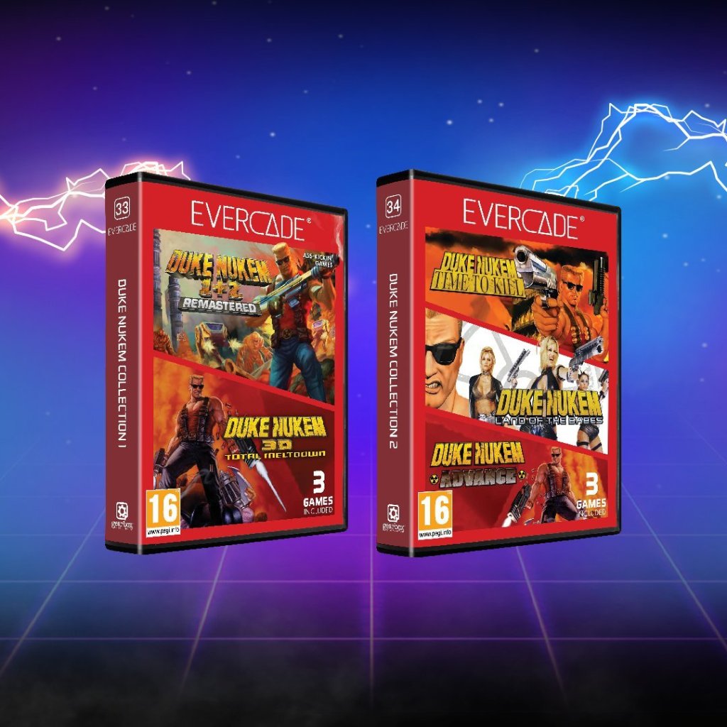 News: Duke Nukem Evercade Collections Now Available To Pre-Order; Other Collections Slightly&nbsp;Delayed