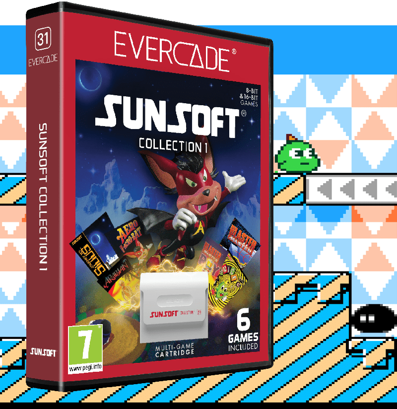Review: Sunsoft Collection 1 (Evercade Cartridge 31) – MLGG: Pop ...