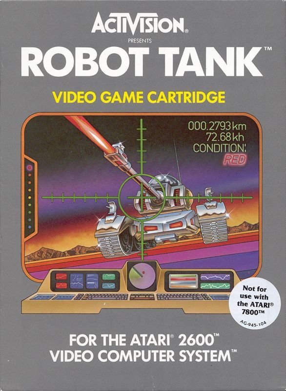 Video Game Review: Robot Tank (Atari 2600, 1983)