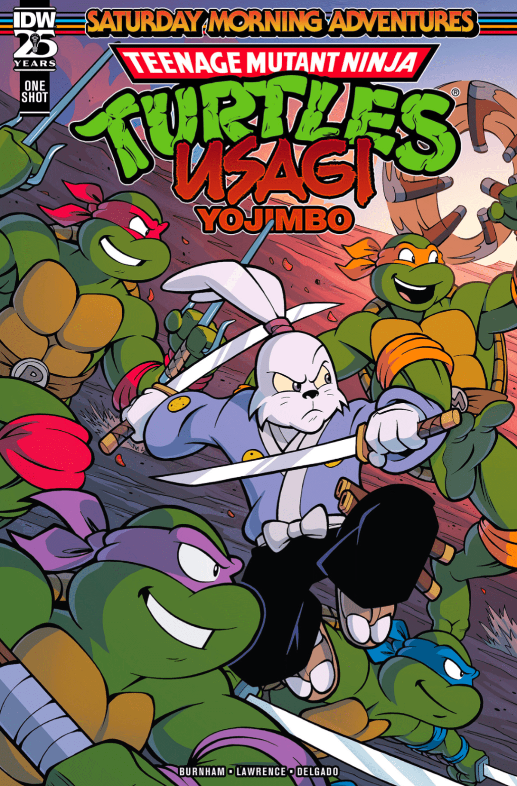 Comic Book Review: Teenage Mutant Ninja Turtles/Usagi Yojimbo: Saturday Morning Adventures&nbsp;(2023)