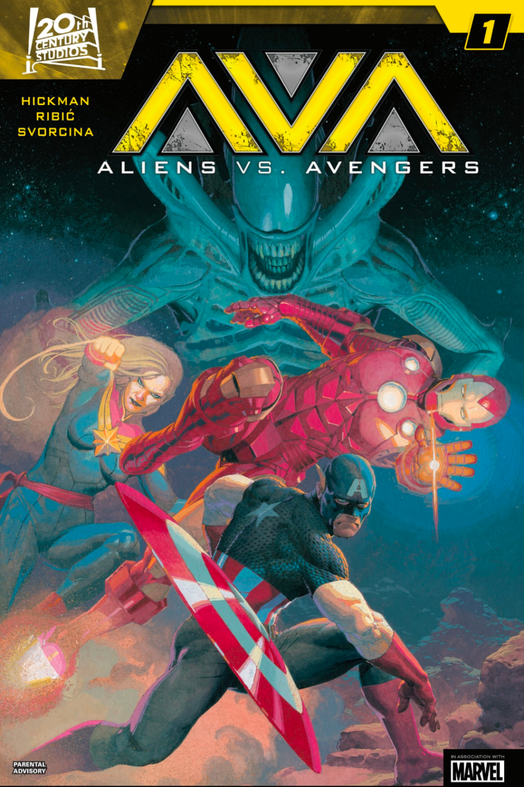 Comic Book Review: Aliens vs Avengers #1&nbsp;(2024)