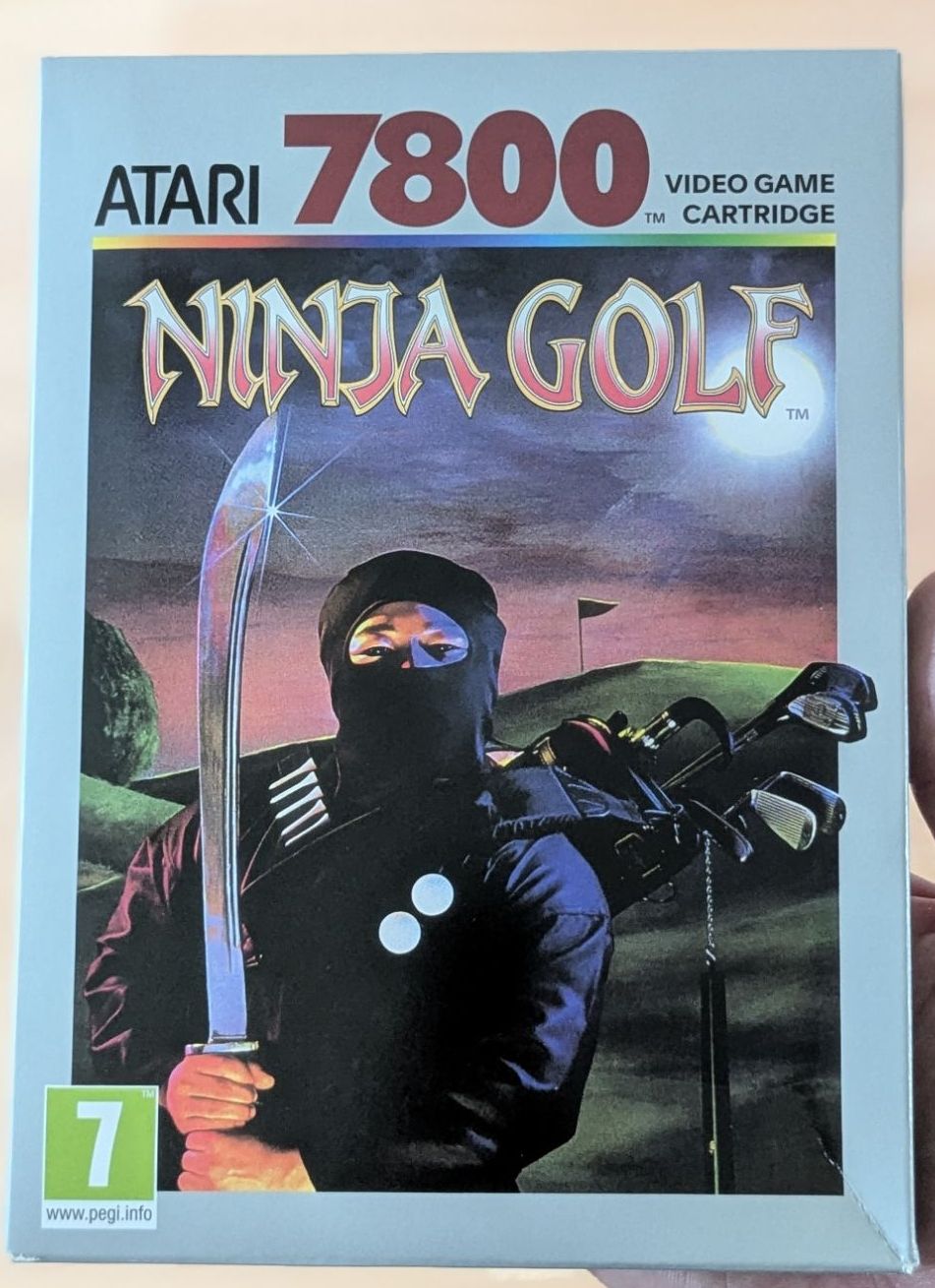 Video Game Review: Ninja Golf (Atari 7800, 1990) – MLGG: Pop