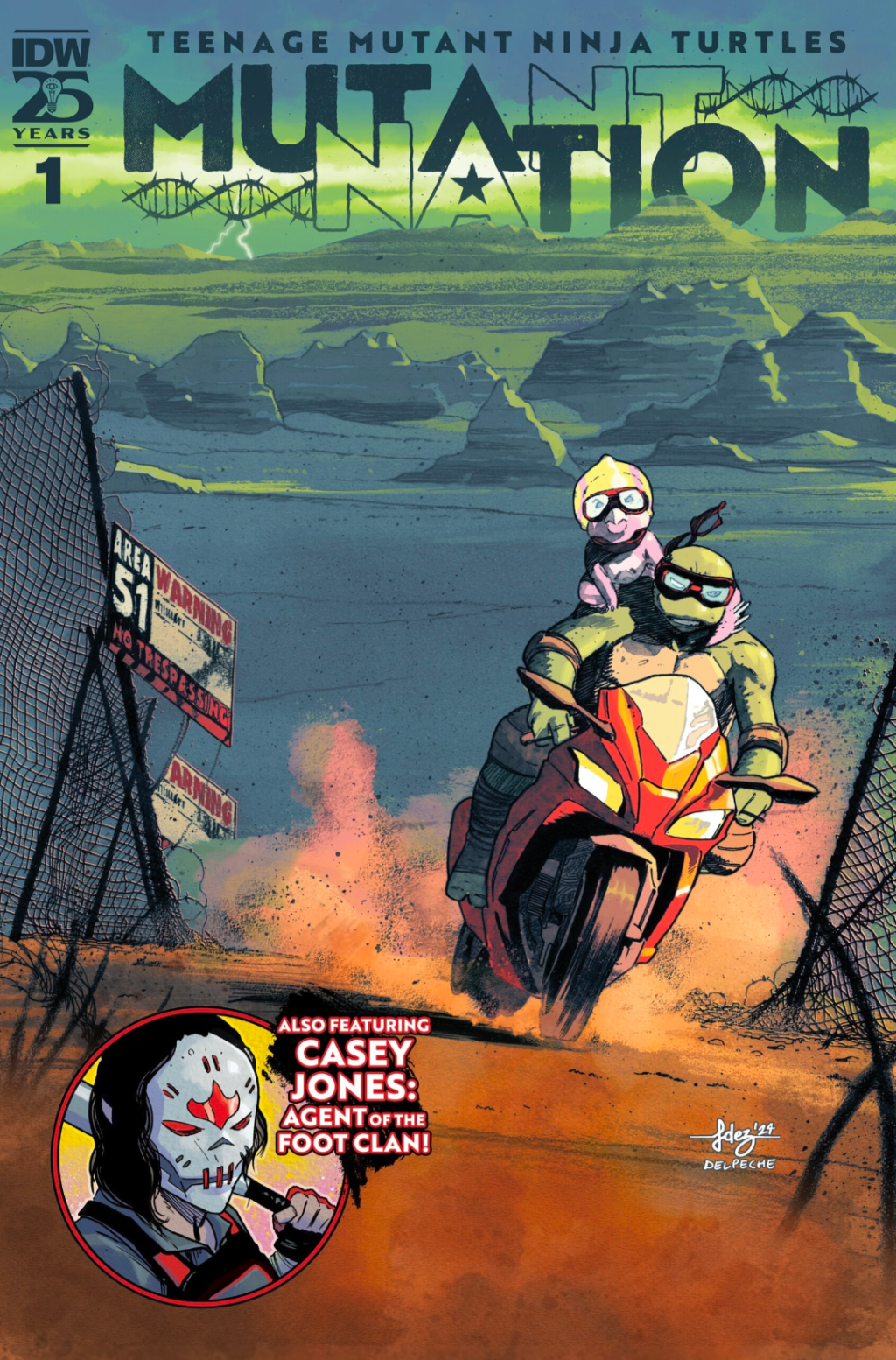 Comic Book Review: Teenage Mutant Ninja Turtles: Mutant Nation #1&nbsp;(2024)