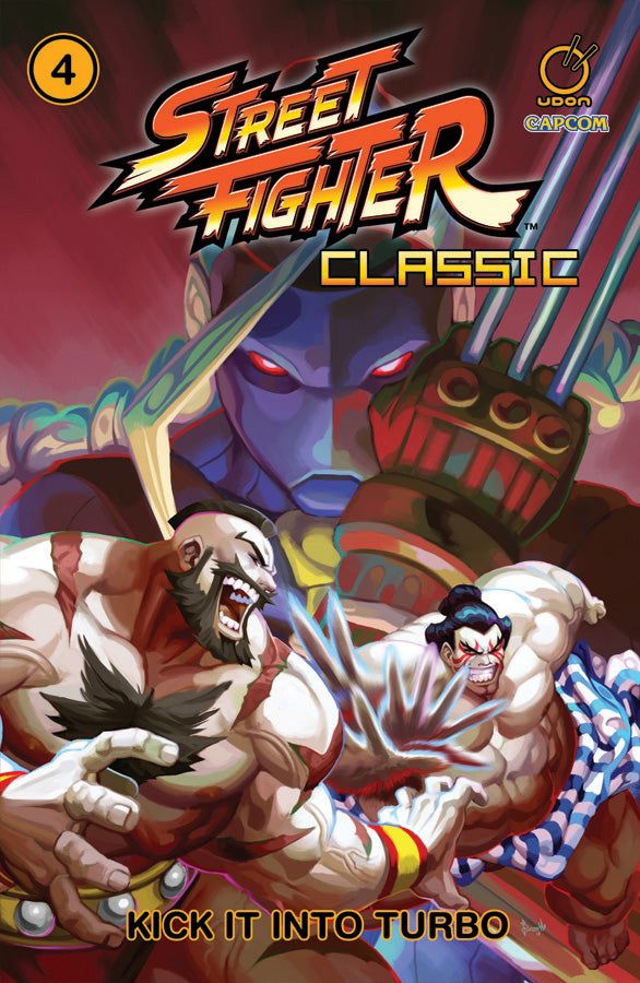 Comic Book Review: Street Fighter Classic Volume 4: Kick It Into&nbsp;Turbo