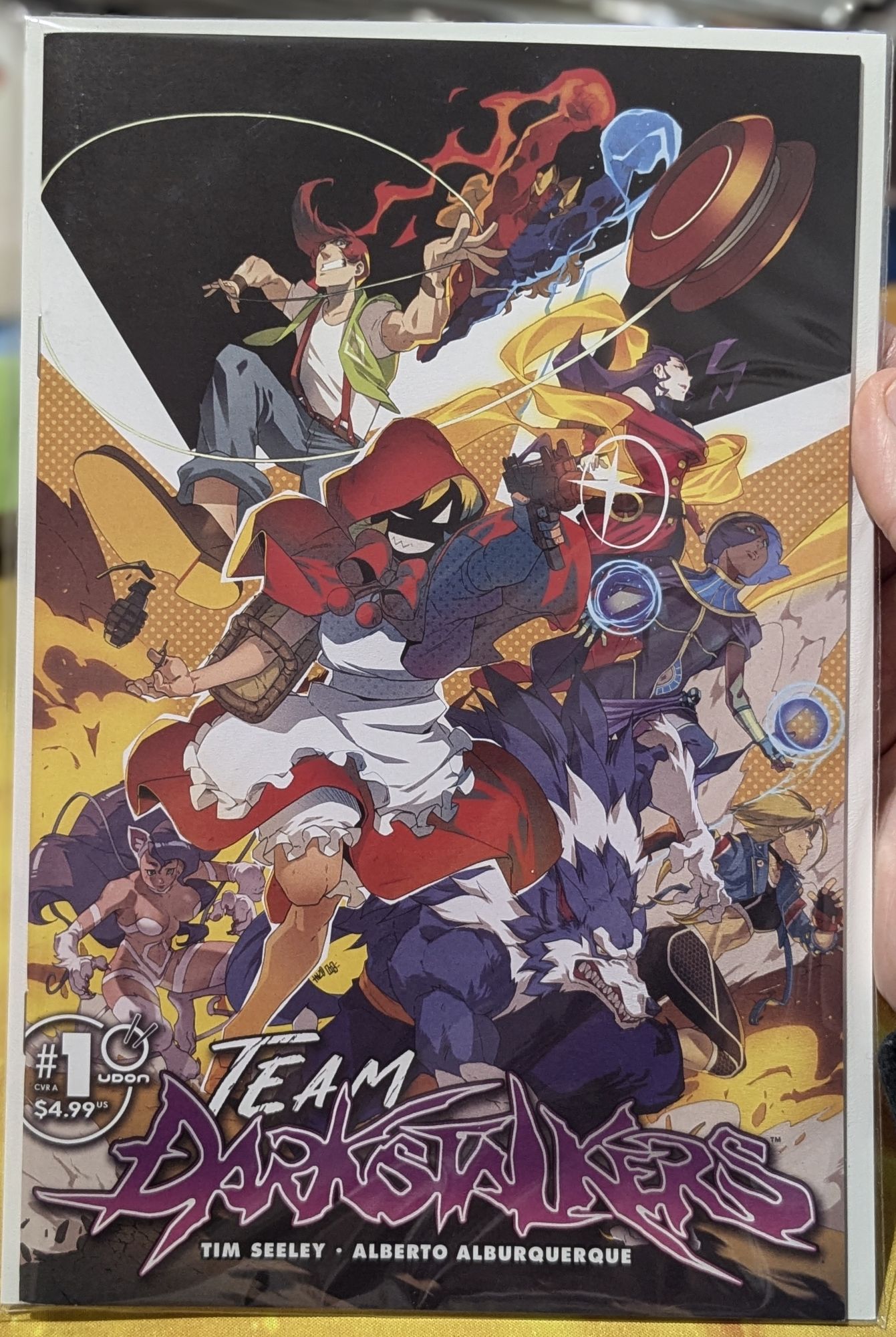 Comic Book Review: Team Darkstalkers #1 (2024) – MLGG: Pop Culture