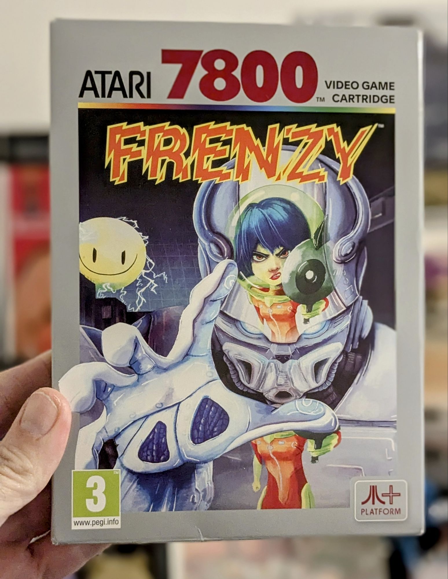 How to Unlock Berzerk on Your Frenzy Cartridge, Using the Atari