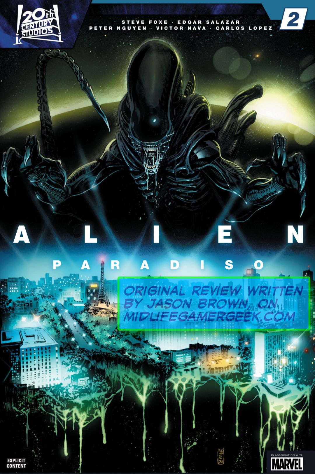Comic Book Review: Alien Paradiso #2 (2025) – MLGG: Pop Culture