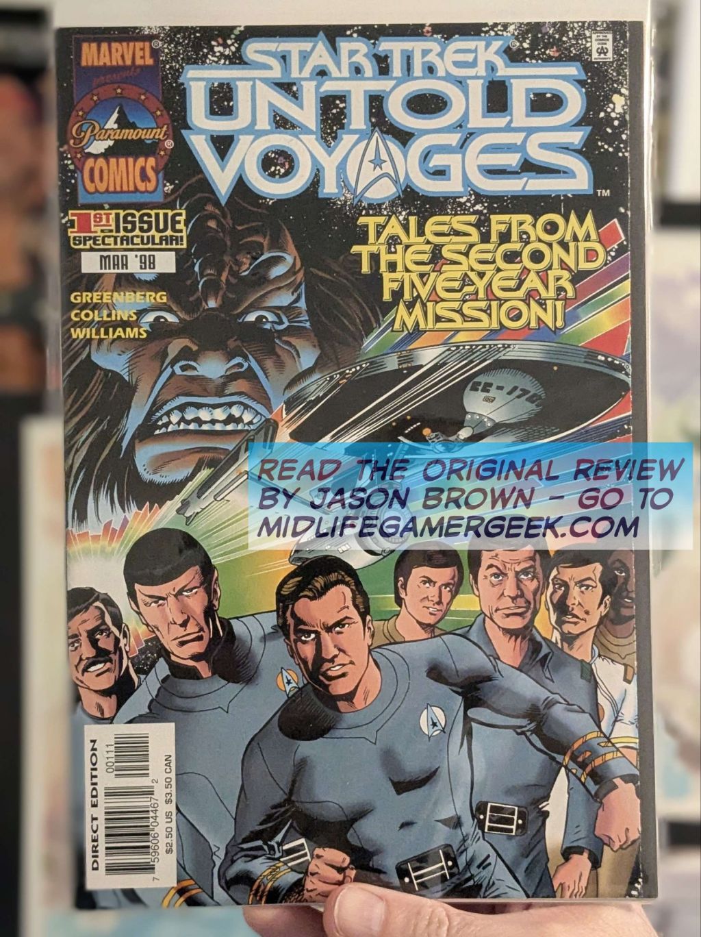 Comic Book Review: Star Trek: Untold Voyages #1&nbsp;(1996)