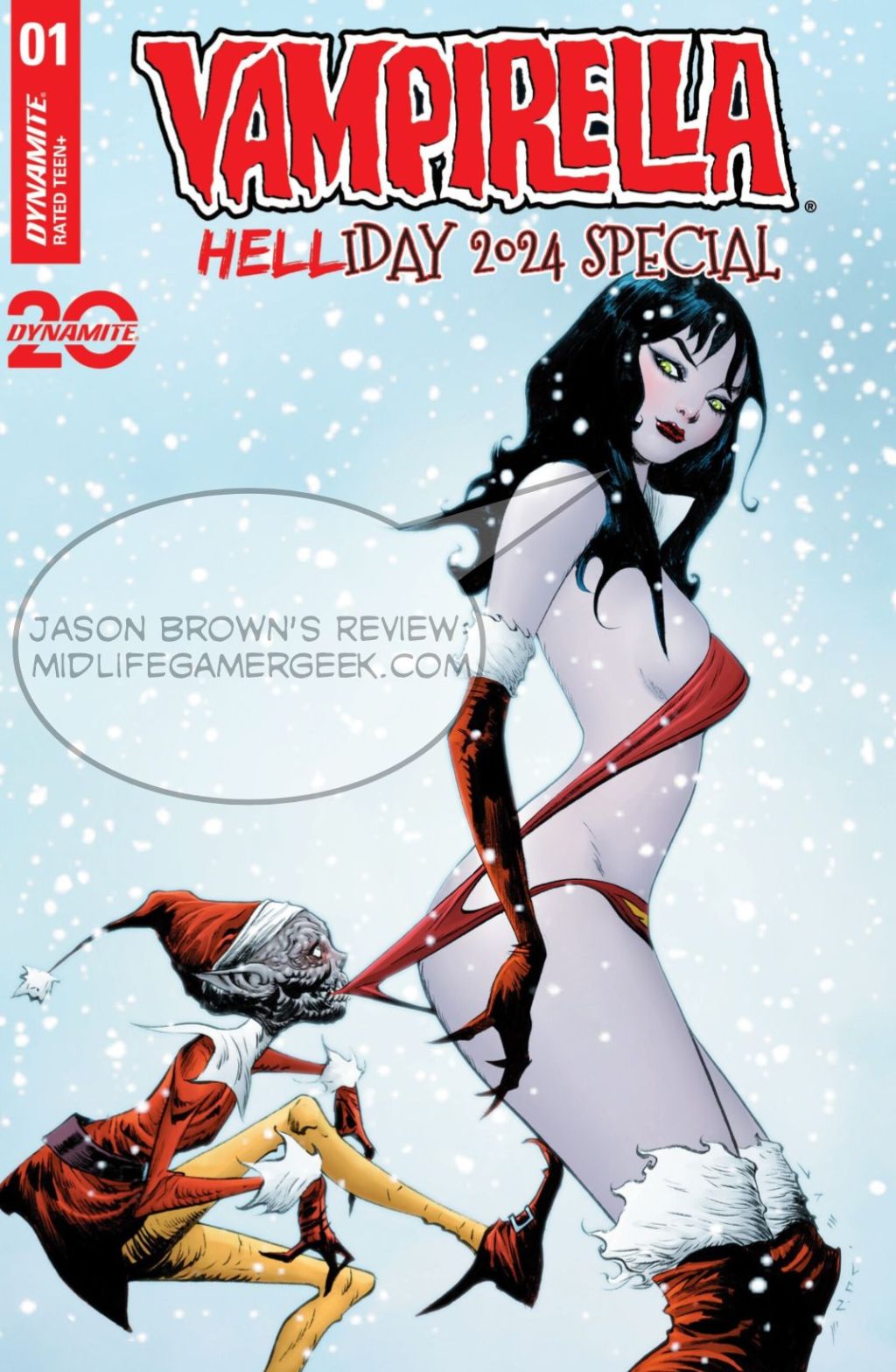 Comic Book Review: Vampirella Helliday 2024 Special&nbsp;(2024)