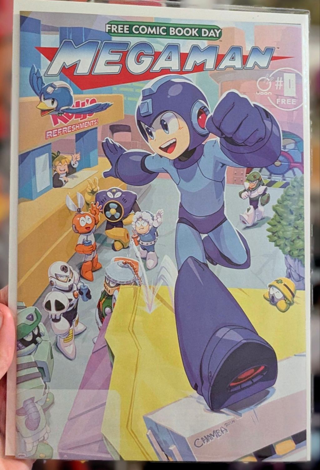 Review: Mega Man #0 (Free Comic Book Day&nbsp;2025)