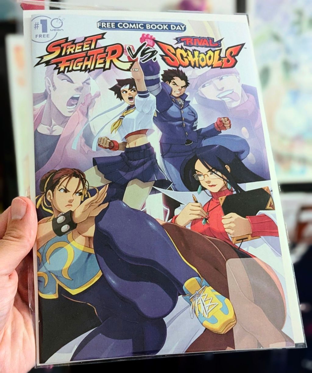 Review: Street Fighter Vs Rival Schools #1 (FCBD&nbsp;2025)