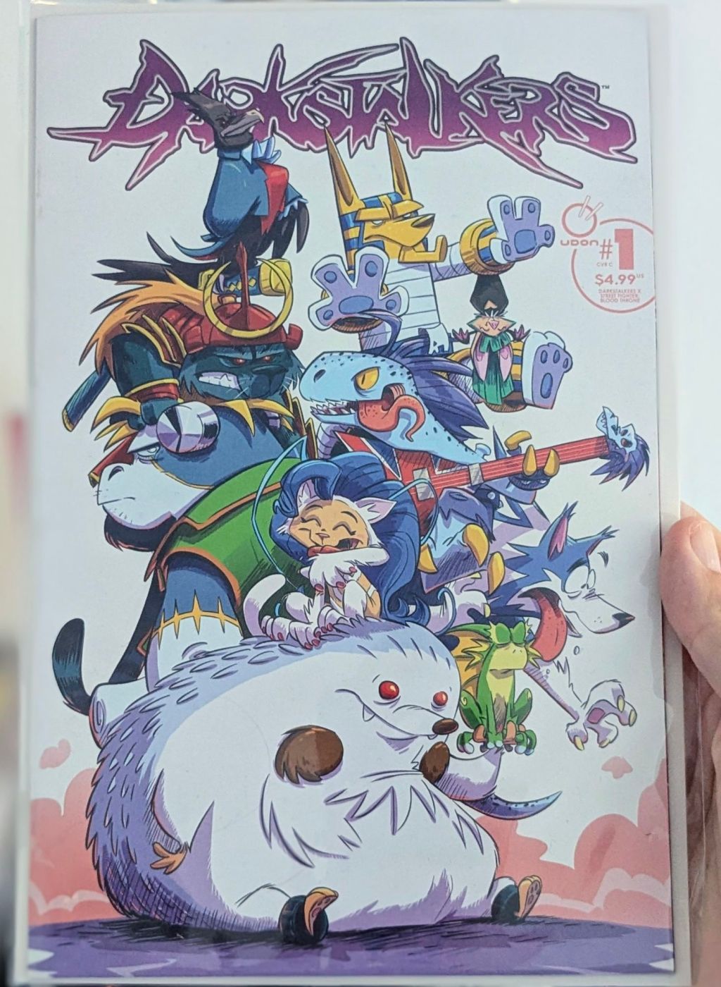 Review: Darkstalkers X Street Fighter: Blood Throne #1&nbsp;(2025)