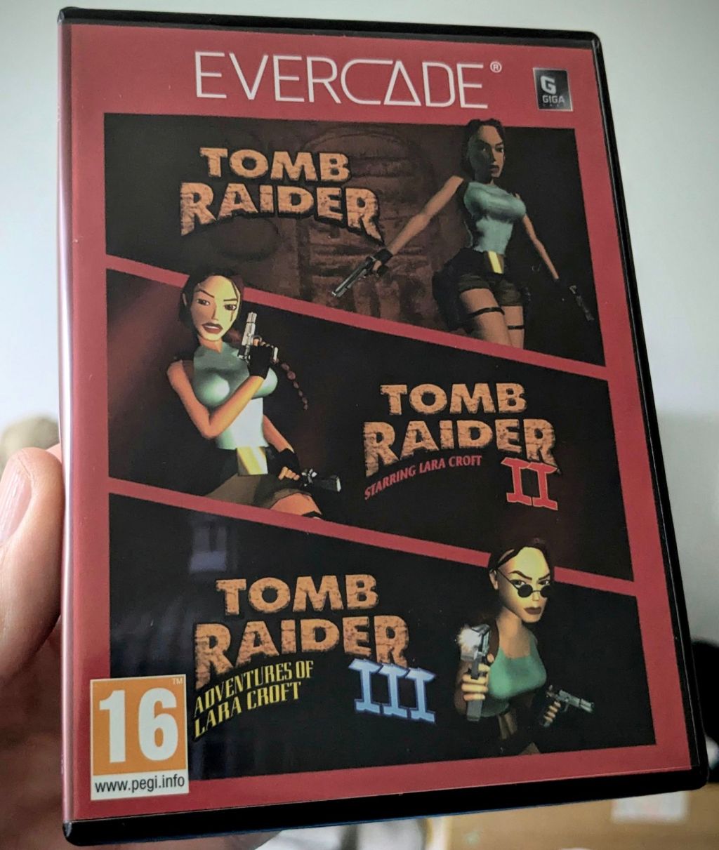 Review: Tomb Raider Collection 1 (Evercade Cartridge&nbsp;40)