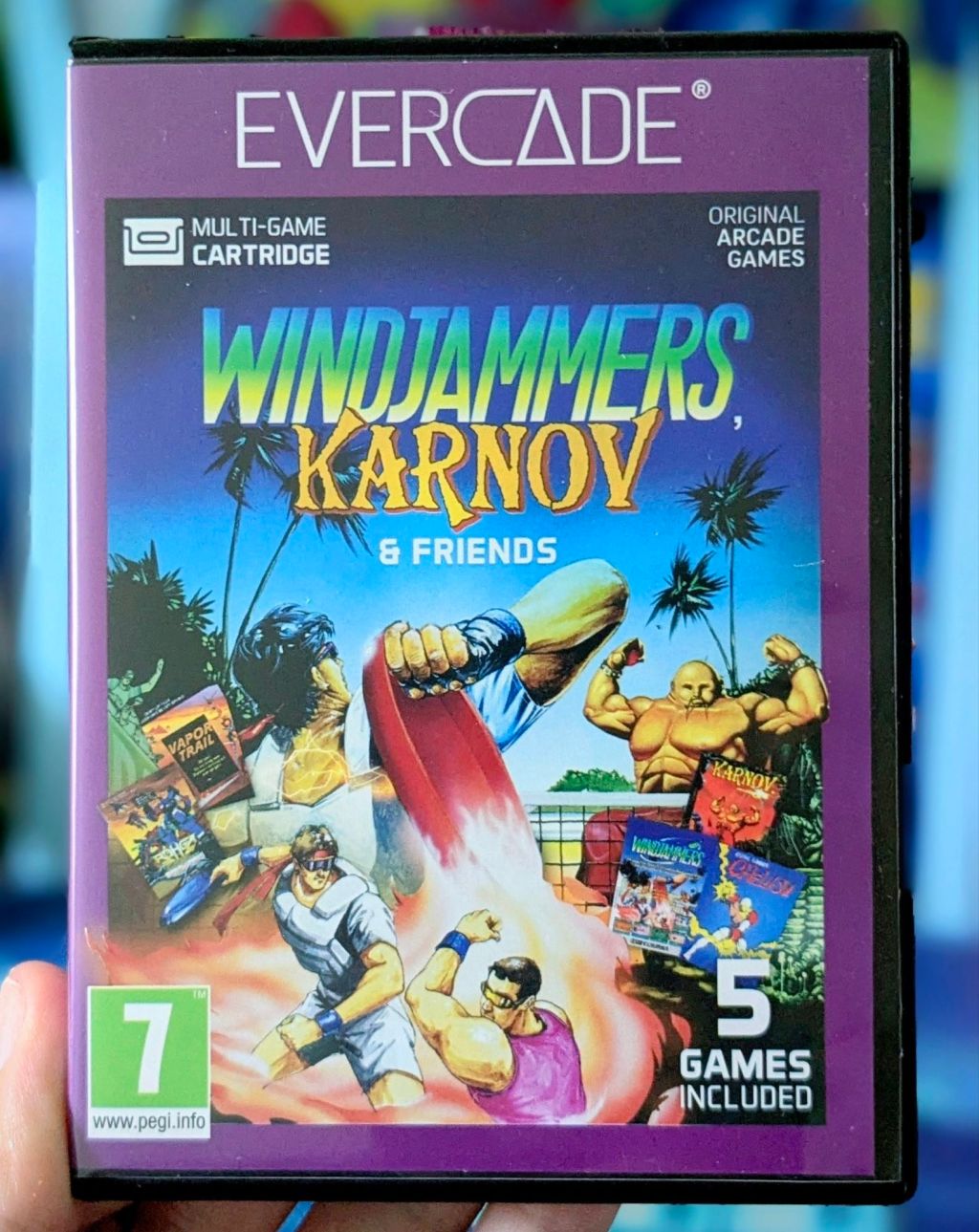 Review: Windjammers, Karnov & Friends (Evercade Arcade Cartridge&nbsp;15)