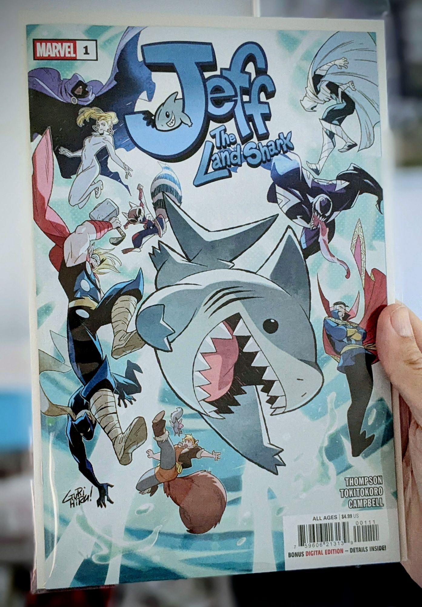 Review: Jeff the Land Shark #1 (2025) – MLGG: Pop Culture News