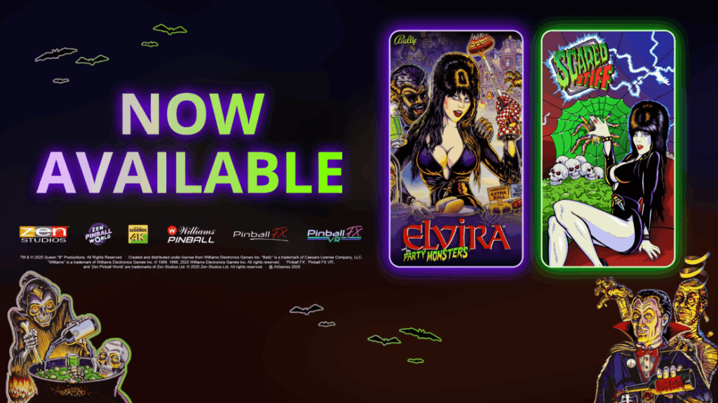 Review: Pinball FX VR: Elvira and the Party Monsters and Scared Stiff (Meta Quest&nbsp;3)