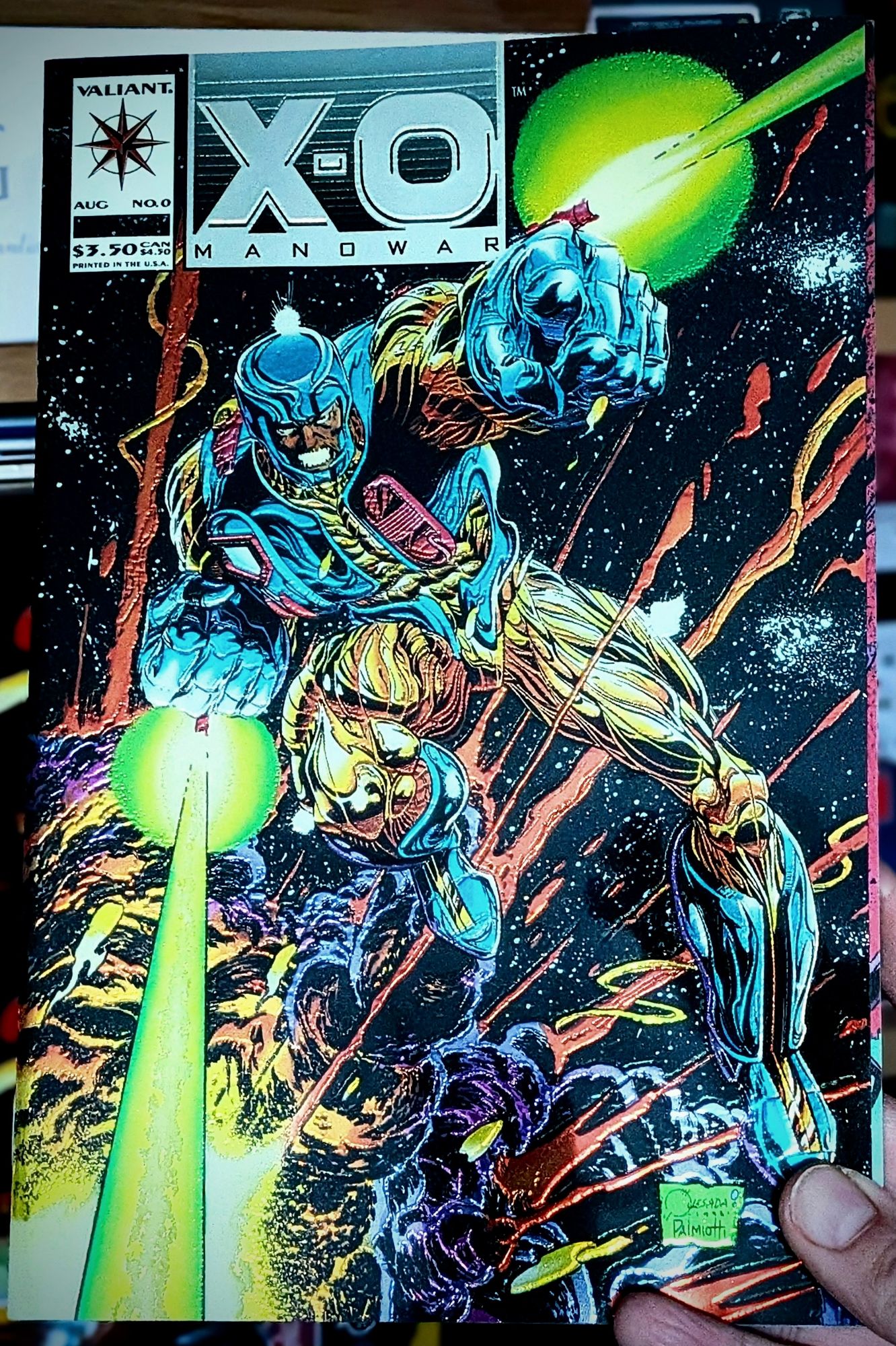 Review: X-O Manowar #0 (1993) – MLGG: Pop Culture News, Reviews