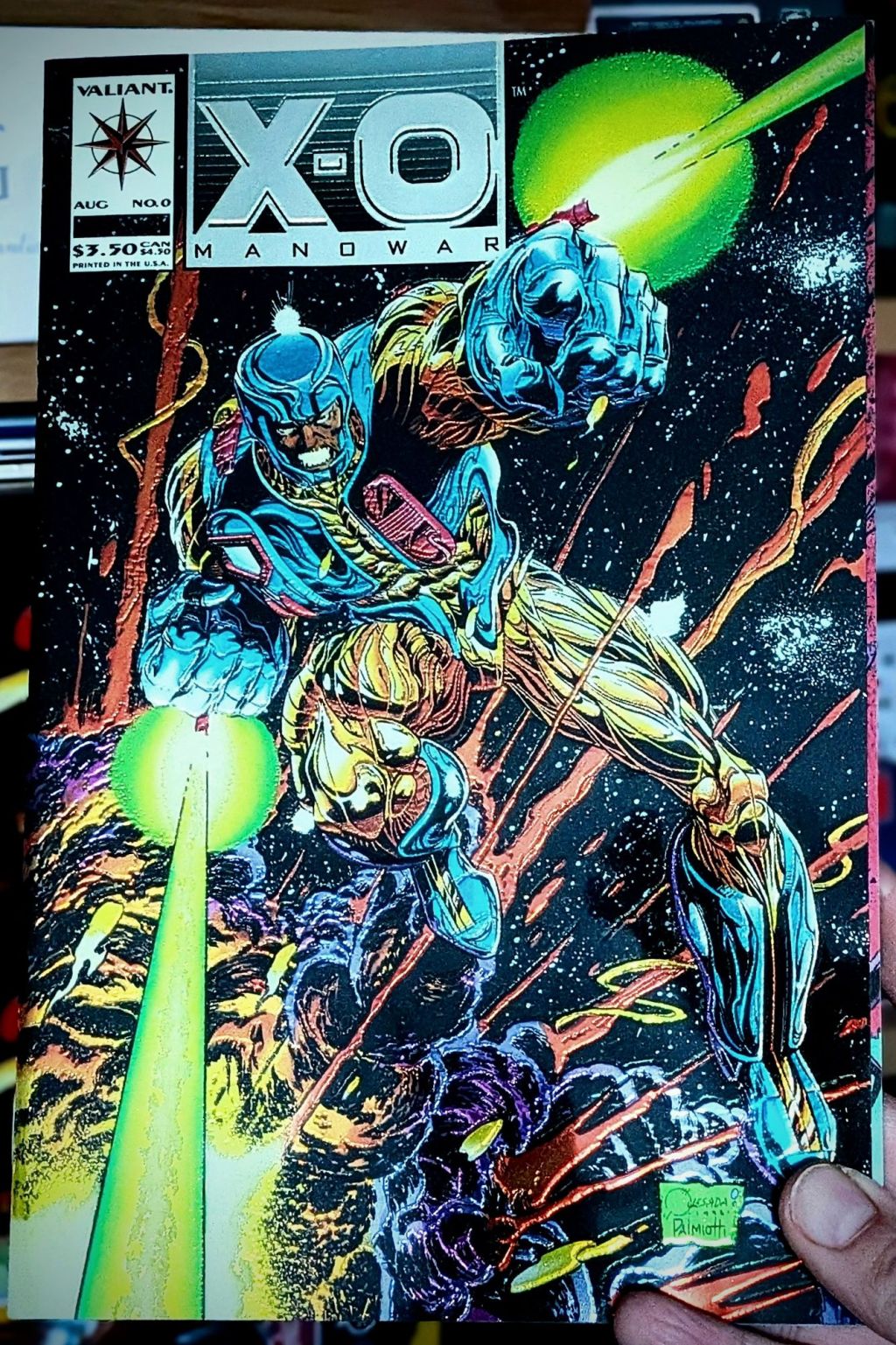 Review: X-O Manowar #0&nbsp;(1993)