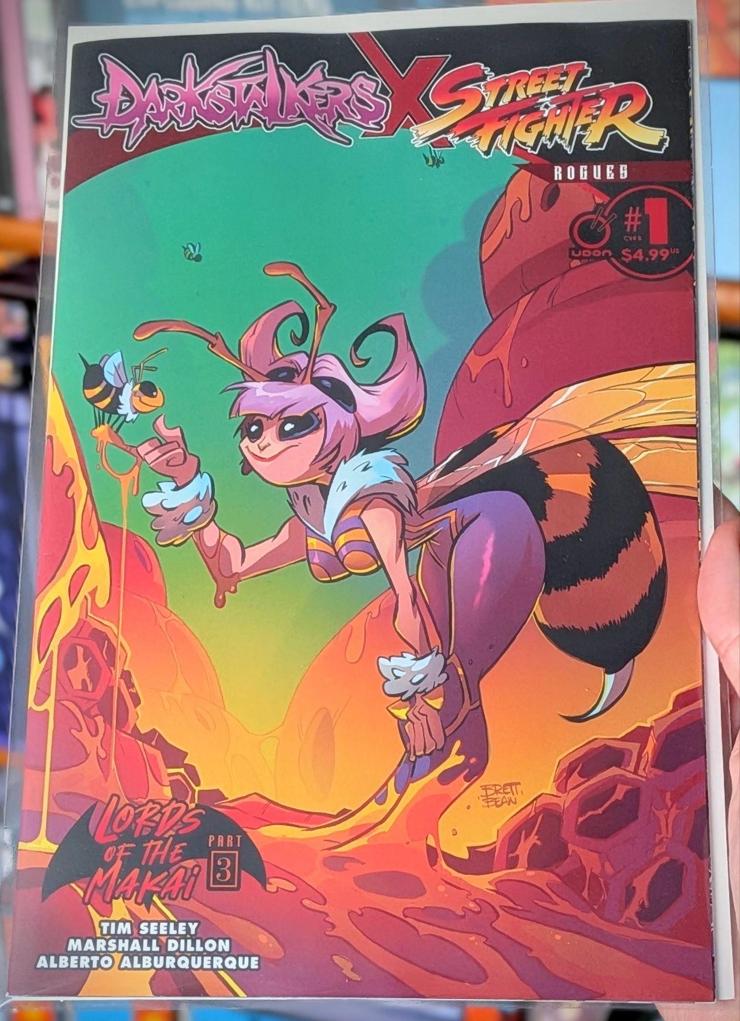 Review: Darkstalkers X Street Fighter: Rogues #1 – MLGG: Pop