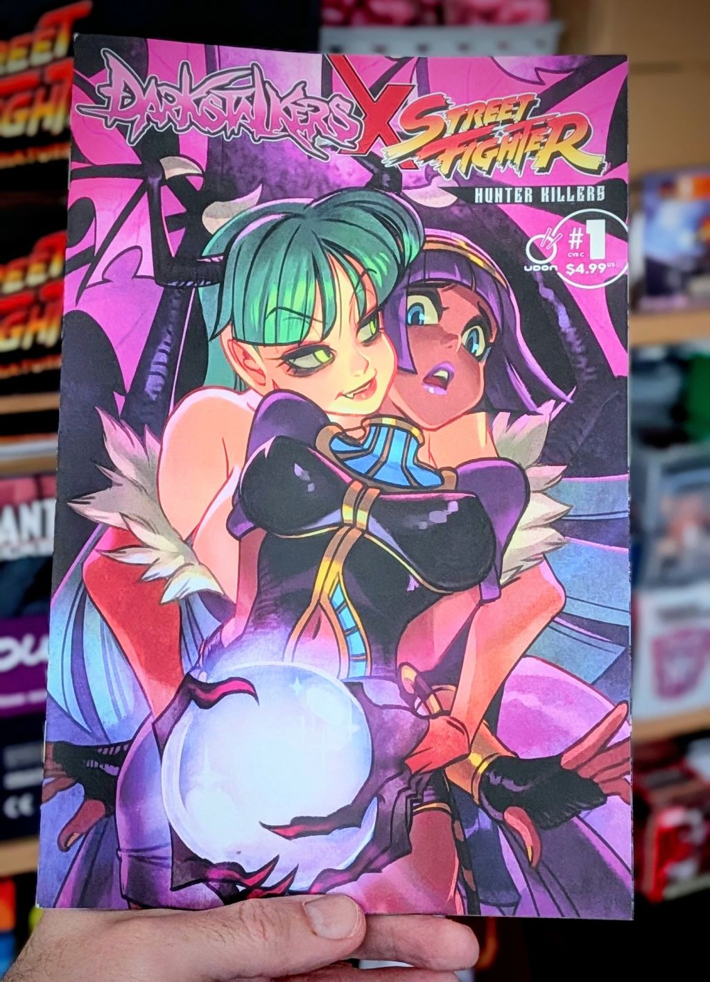 Review: Darkstalkers x Street Fighter: Hunter Killers&nbsp;#1