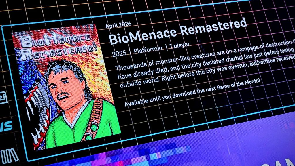 Evercade Game of the Month Returns with Biomenace Remastered