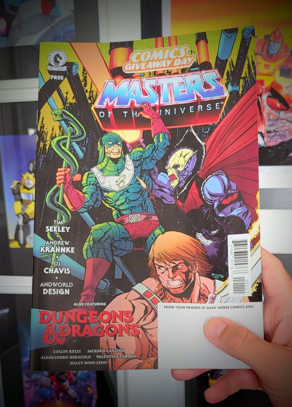 Review: Comics Giveaway Day 2026: He-Man and the Masters of the Universe / Dungeons & Dragons&nbsp;#1