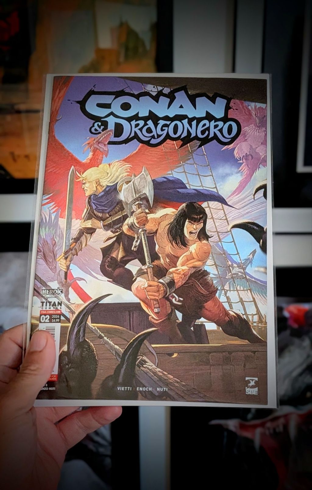 Review: Conan and Dragonero&nbsp;#2