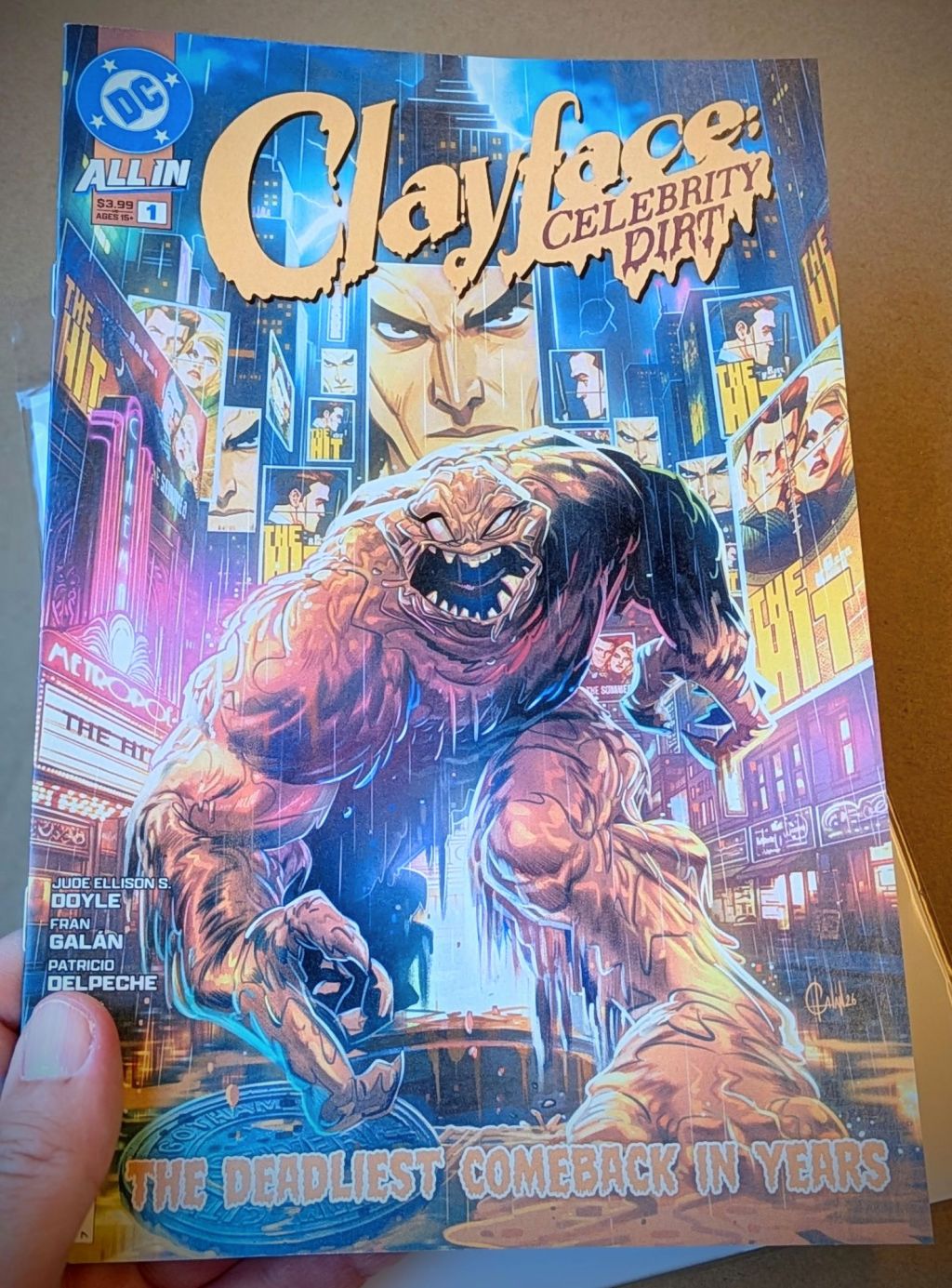 Review: Clayface: Celebrity Dirt #1