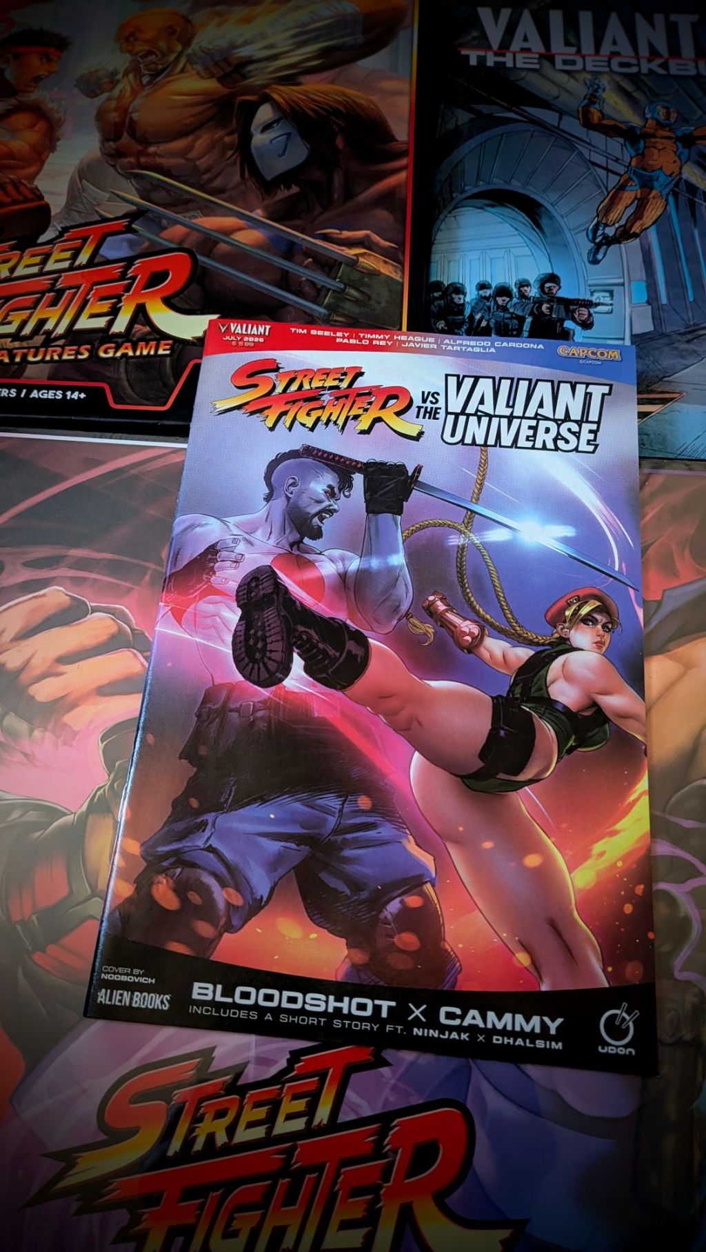 Review: Street Fighter vs The Valiant Universe Special&nbsp;#1