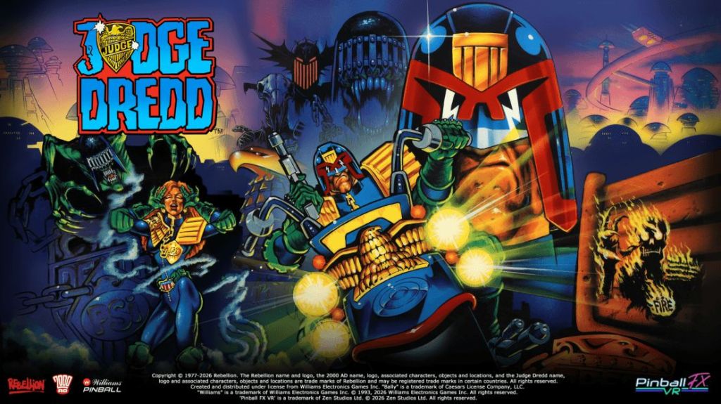 Review: Judge Dredd (Pinball FX&nbsp;VR)